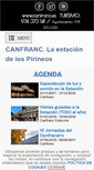 Mobile Screenshot of canfranc.es