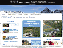 Tablet Screenshot of canfranc.es